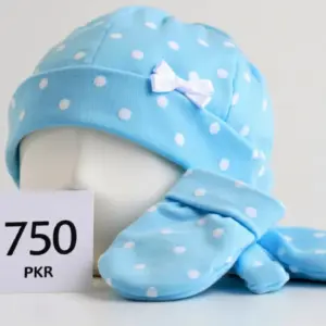 Baby Cap & Mittens Set